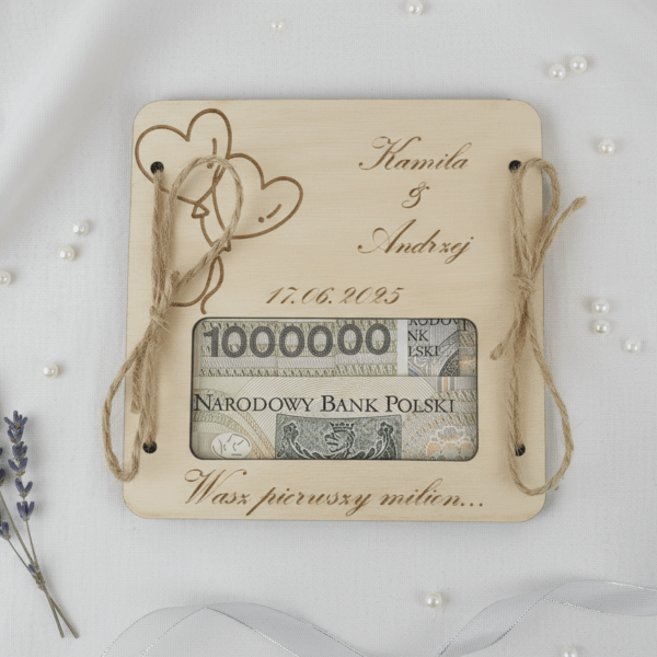 Kartka Ślubna - Pierwszy Milion
