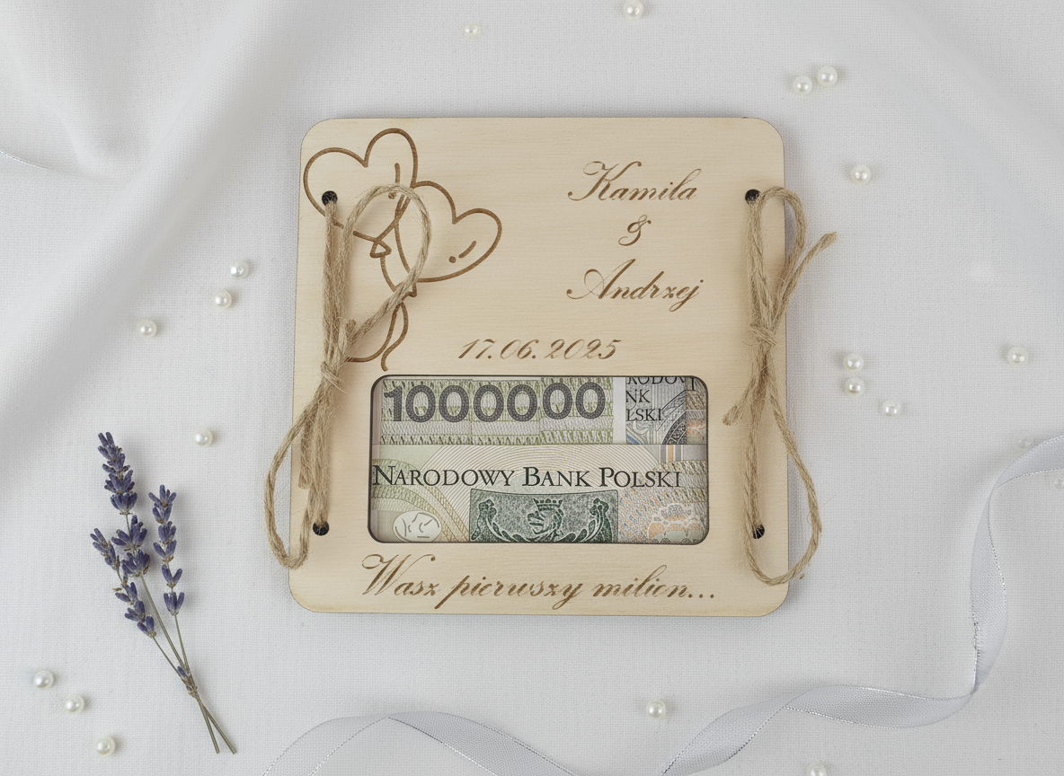 pierwszy milion kartka