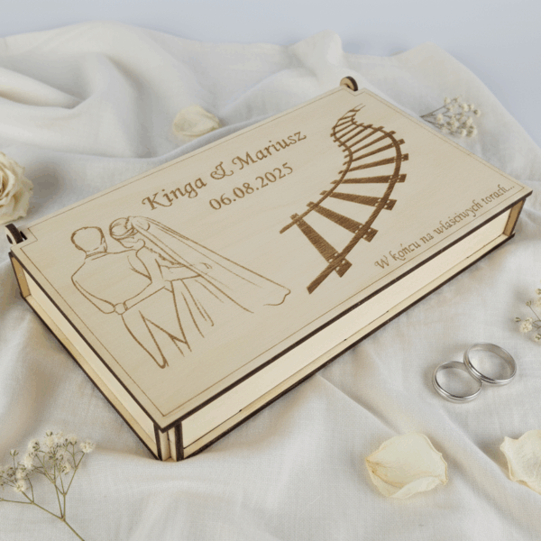 Pudełko Ślubne na Pieniądze