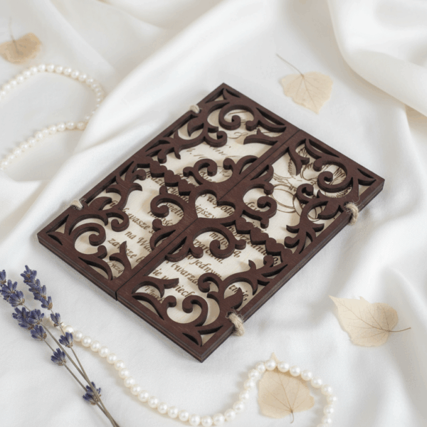 Kartka Ślubna Serca Prezent Pamiątka Ślubu Personalizowana